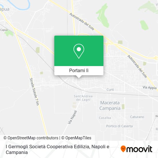 Mappa I Germogli Società Cooperativa Edilizia