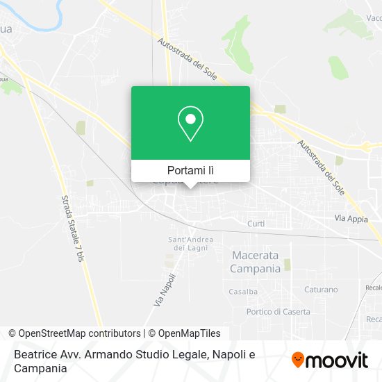 Mappa Beatrice Avv. Armando Studio Legale