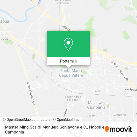 Mappa Master Mind Sas di Manuela Schiavone e C.