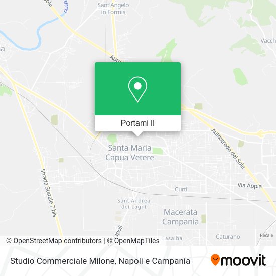 Mappa Studio Commerciale Milone