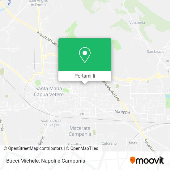 Mappa Bucci Michele