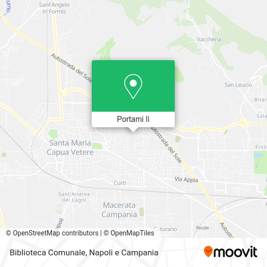Mappa Biblioteca Comunale