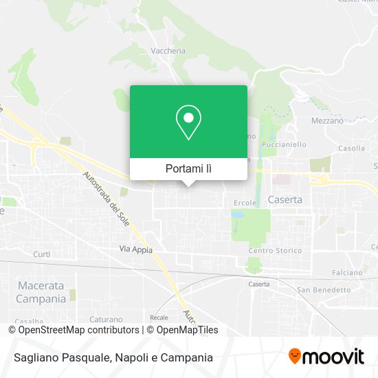 Mappa Sagliano Pasquale