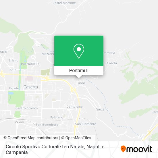 Mappa Circolo Sportivo Culturale ten Natale