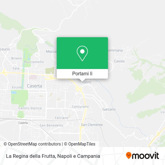 Mappa La Regina della Frutta