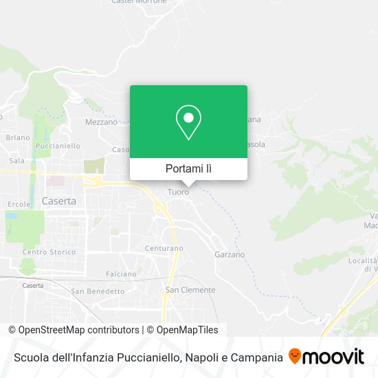 Mappa Scuola dell'Infanzia Puccianiello