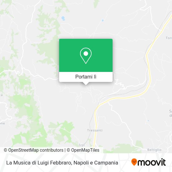 Mappa La Musica di Luigi Febbraro