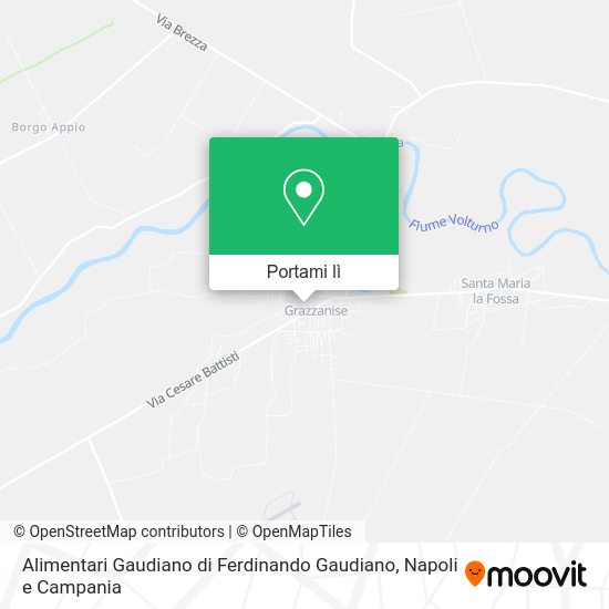 Mappa Alimentari Gaudiano di Ferdinando Gaudiano