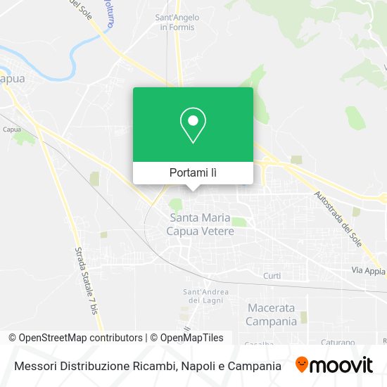 Mappa Messori Distribuzione Ricambi