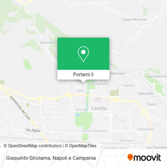 Mappa Giaquinto Girolama