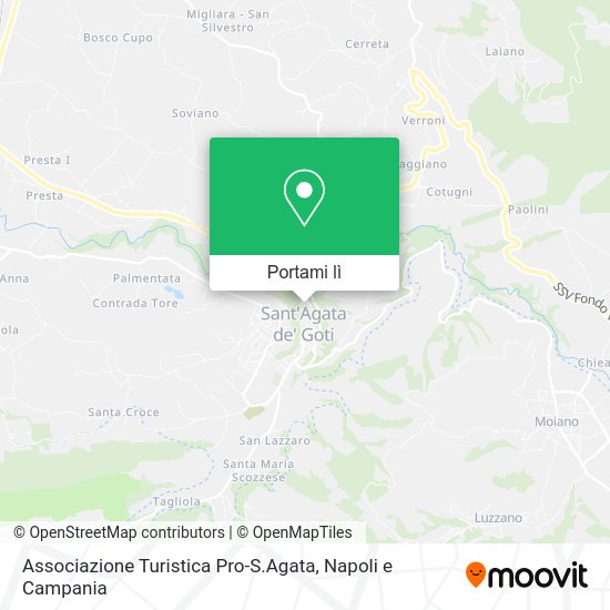 Mappa Associazione Turistica Pro-S.Agata