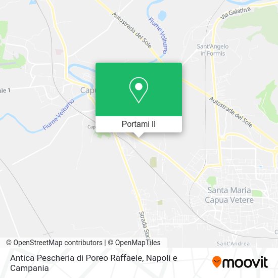 Mappa Antica Pescheria di Poreo Raffaele