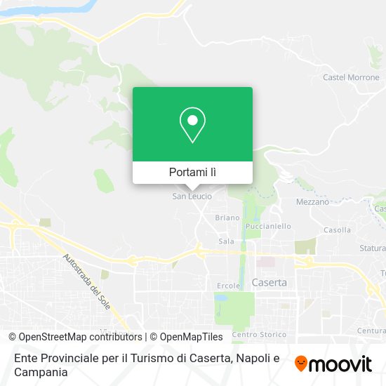 Mappa Ente Provinciale per il Turismo di Caserta