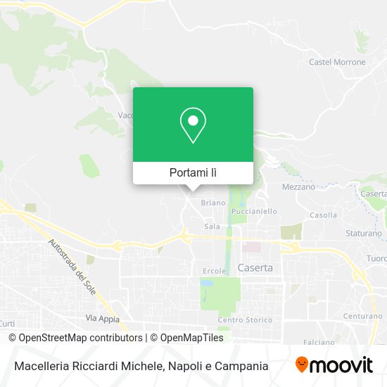 Mappa Macelleria Ricciardi Michele
