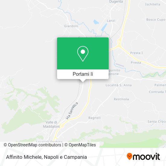 Mappa Affinito Michele