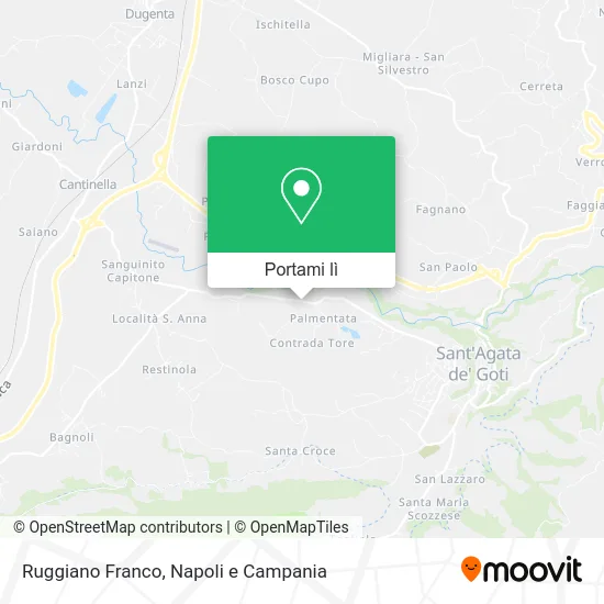 Mappa Ruggiano Franco