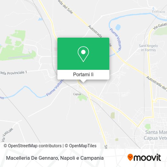 Mappa Macelleria De Gennaro