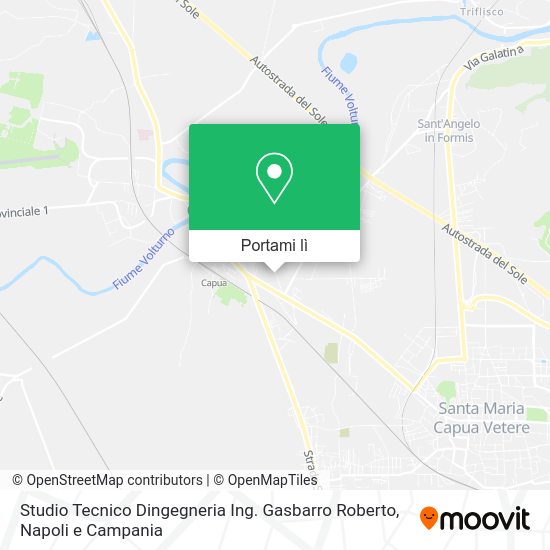 Mappa Studio Tecnico Dingegneria Ing. Gasbarro Roberto