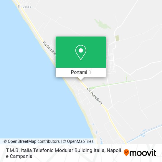 Mappa T.M.B. Italia Telefonic Modular Building Italia