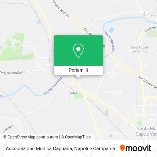 Mappa Associazione Medica Capuana