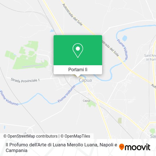 Mappa Il Profumo dell'Arte di Luana Merollo Luana