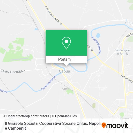 Mappa Il Girasole Societa' Cooperativa Sociale Onlus