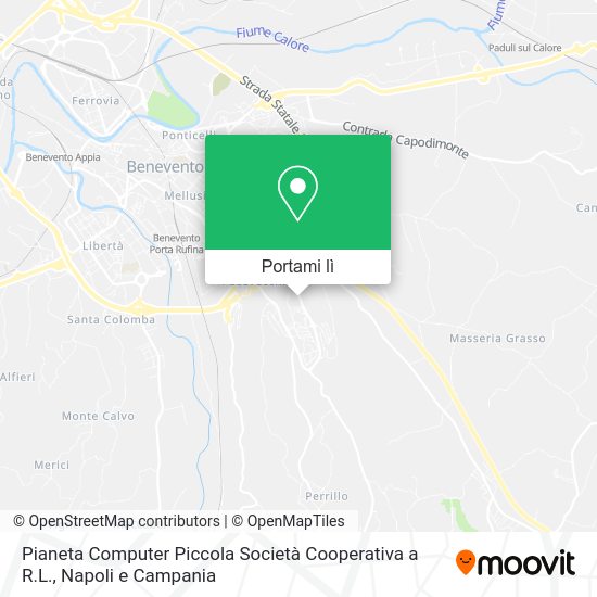 Mappa Pianeta Computer Piccola Società Cooperativa a R.L.