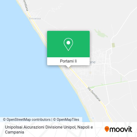 Mappa Unipolsai Aicurazioni Divisione Unipol