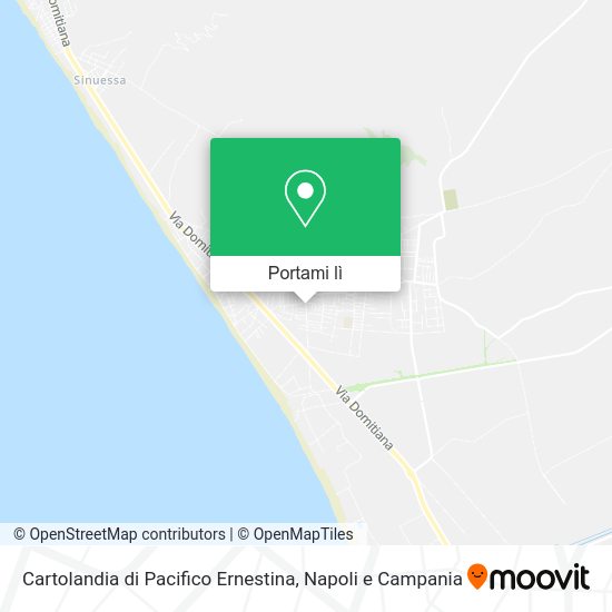 Mappa Cartolandia di Pacifico Ernestina
