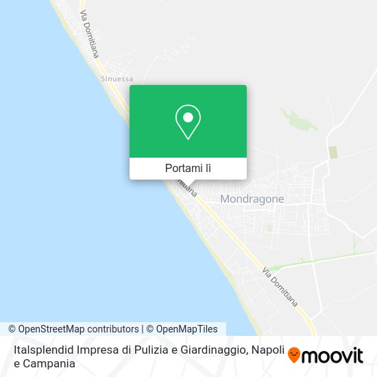 Mappa Italsplendid Impresa di Pulizia e Giardinaggio