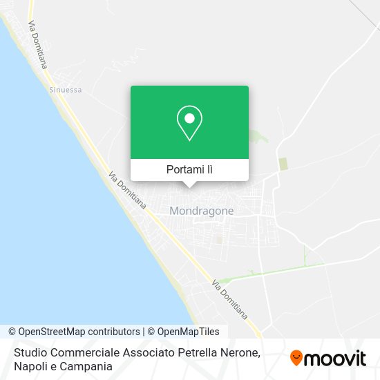Mappa Studio Commerciale Associato Petrella Nerone