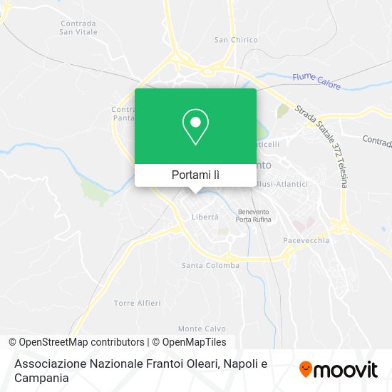 Mappa Associazione Nazionale Frantoi Oleari