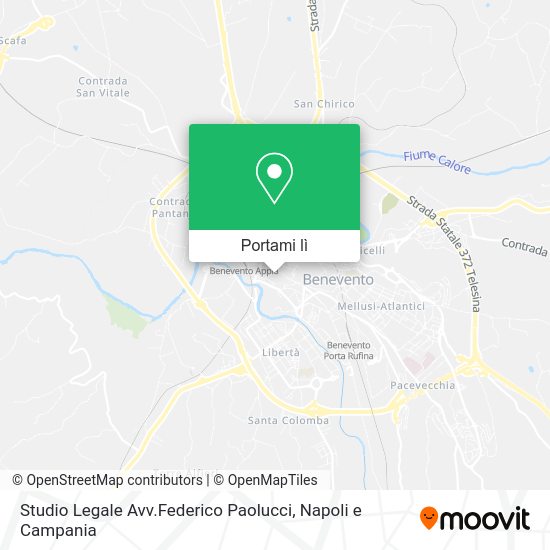 Mappa Studio Legale Avv.Federico Paolucci