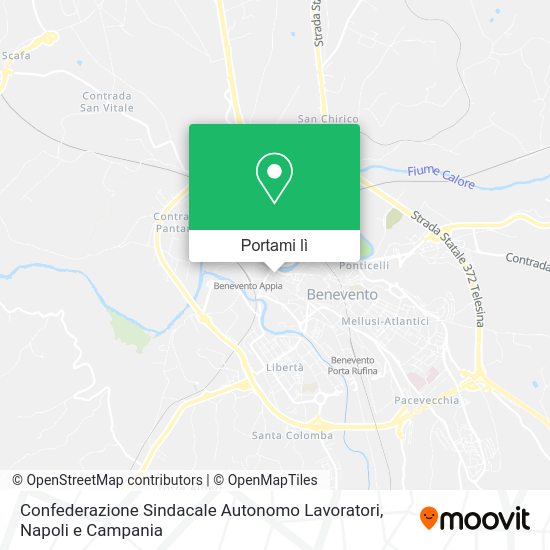 Mappa Confederazione Sindacale Autonomo Lavoratori