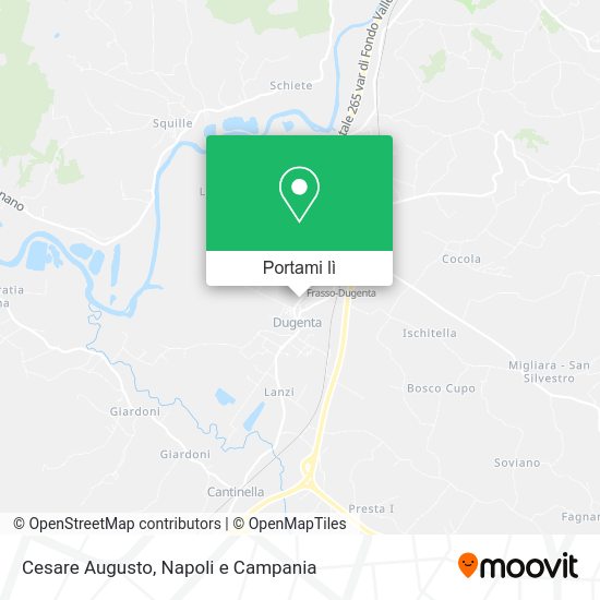 Mappa Cesare Augusto