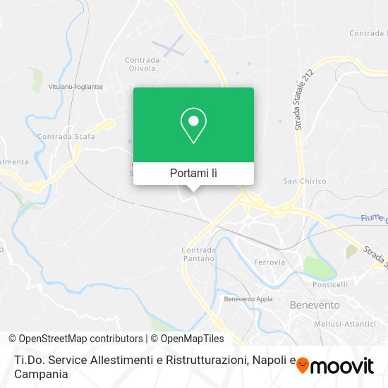 Mappa Ti.Do. Service Allestimenti e Ristrutturazioni
