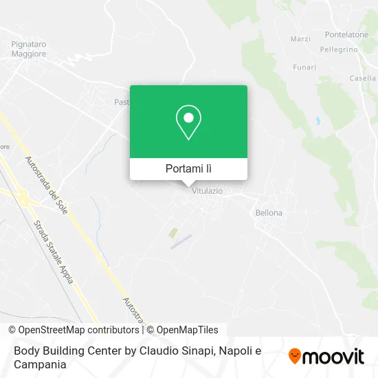 Mappa Body Building Center by Claudio Sinapi