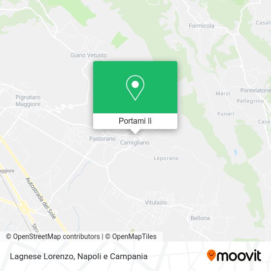 Mappa Lagnese Lorenzo