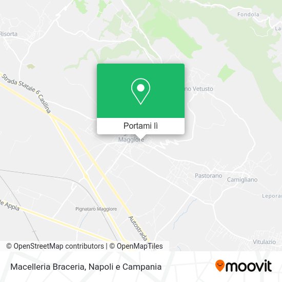 Mappa Macelleria Braceria