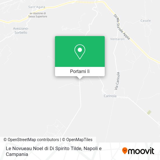 Mappa Le Novueau Noel di Di Spirito Tilde
