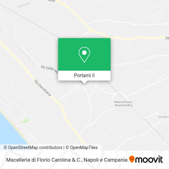 Mappa Macelleria di Florio Carolina &.C.