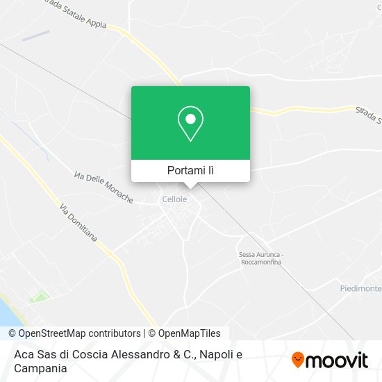 Mappa Aca Sas di Coscia Alessandro & C.