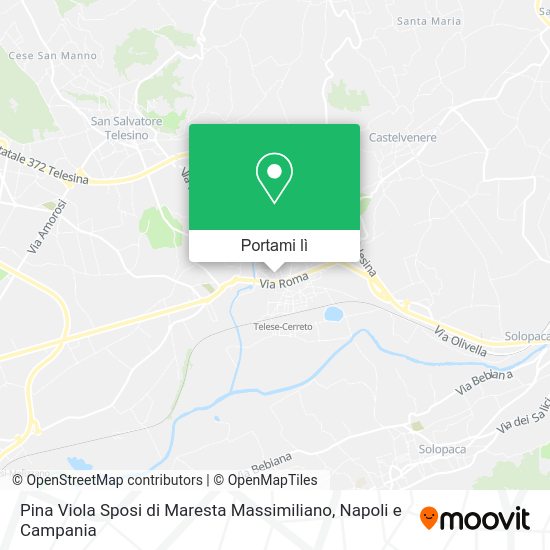 Mappa Pina Viola Sposi di Maresta Massimiliano