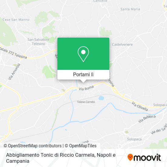 Mappa Abbigliamento Tonic di Riccio Carmela