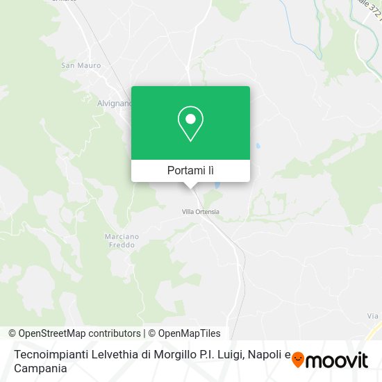 Mappa Tecnoimpianti Lelvethia di Morgillo P.I. Luigi