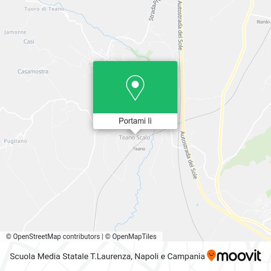 Mappa Scuola Media Statale T.Laurenza