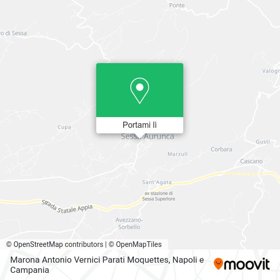 Mappa Marona Antonio Vernici Parati Moquettes