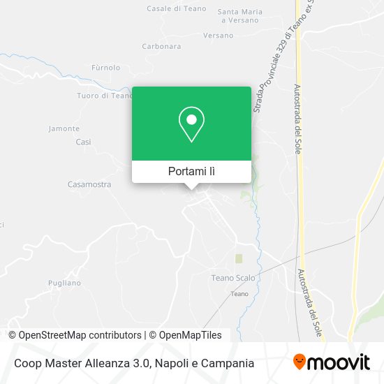 Mappa Coop Master Alleanza 3.0