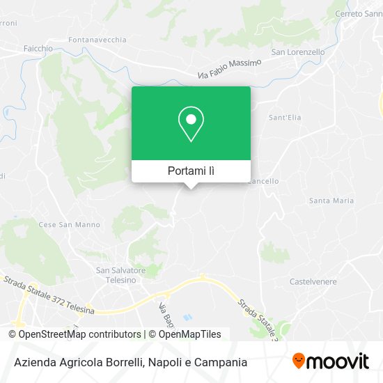 Mappa Azienda Agricola Borrelli