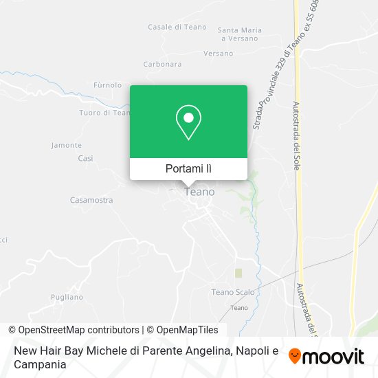 Mappa New Hair Bay Michele di Parente Angelina